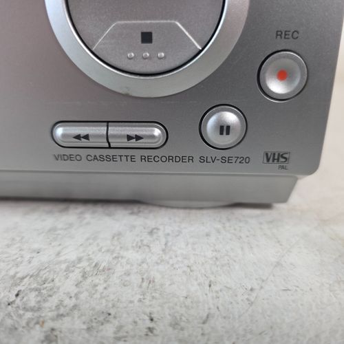Sony VHS Video Cassette Recorder SLV-SE720G Smart Engine Hi-Fi Stereo VCR Tested — image 2