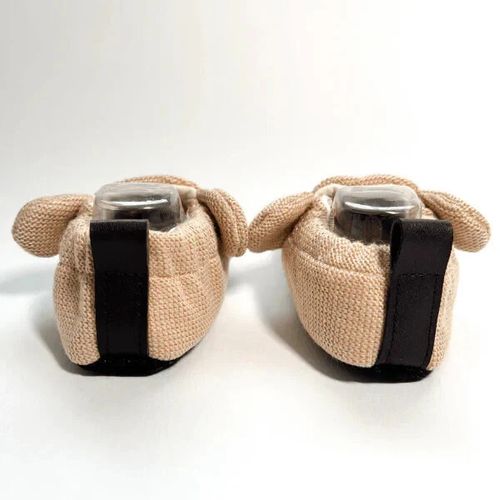 Handmade Baby Booties Slippers Soft Cotton Non-Slip Newborn Shoes Gift Boxed — image 4