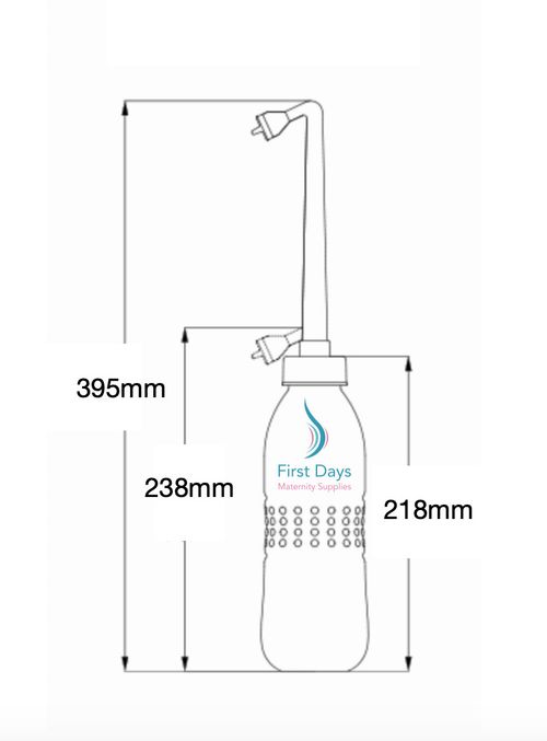 First Days Maternity - Maxi Peri Bottle, LARGE Capacity, Ideal for Postpartum — image 4