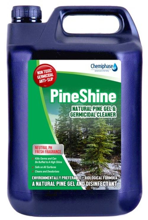 Pine Shine - Natural Pine Gel & Germicidal Cleaner- 5 Litre (1 x 5 Litre)