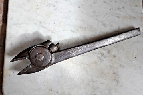 Antique "BOYNTON'S PATENT" ADJUSTABLE ALLIGATOR WRENCH  1887 Mechanic Carpenter