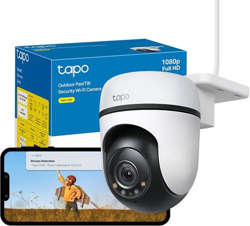 Tapo C500 1080P Full HD Outdoor Pan/Tilt Security Camera, 360°Motion Tracking, I