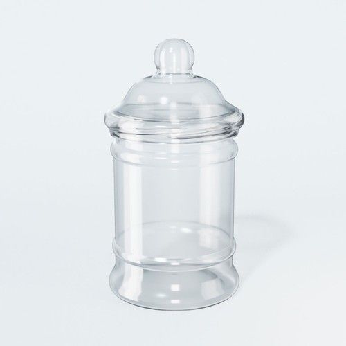 Plastic Sweet Storage Jar Victorian Bobble Lid PET Food Grade Candy Container UK