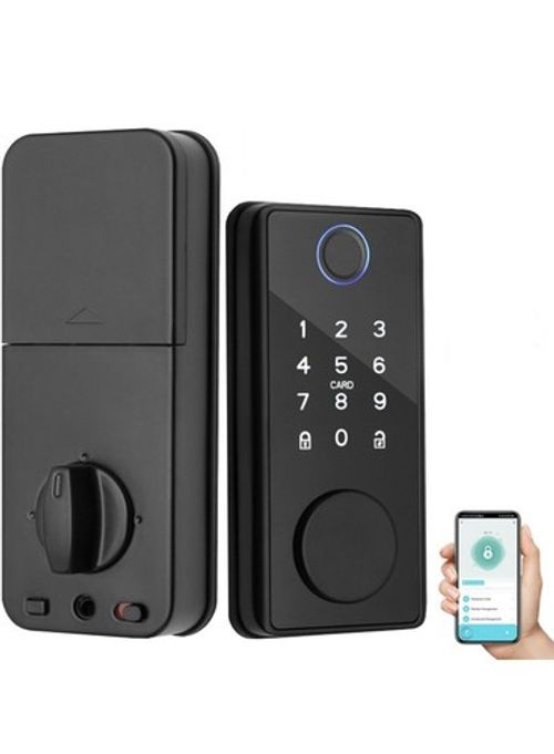 Smart Lock Fingerprint Door Lock 5 in 1 Keyless Entry Door Lock Smart Door Lock
