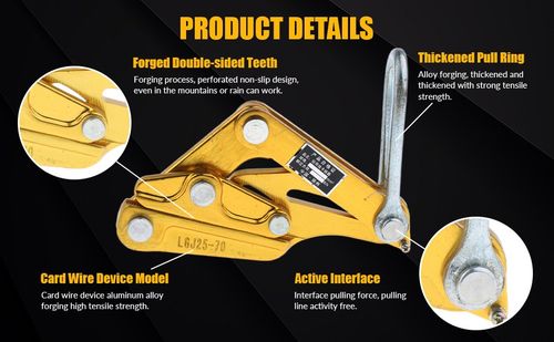 Rope Grip Puller Pulling Tightening Tool (25-70, 10KN) — image 3