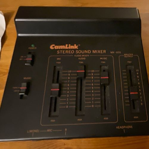 CamLink MX 800 Stereo Audio Mixer — image 2