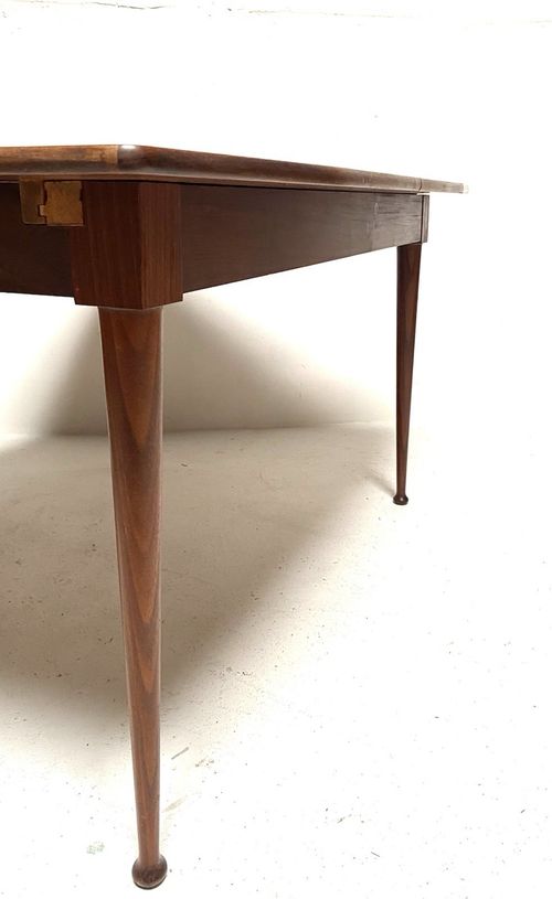 Vintage Retro Mid Century 1960s Danish Modernist Teak Extending Dining Table — image 15