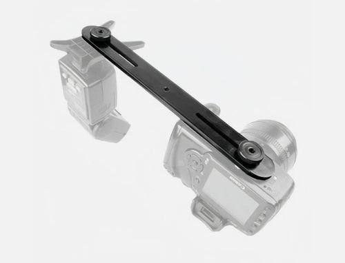 Dual Flash Bracket Hot Shoe Bracket Mount Holder for Tripod Stand Camera  27x3cm — image 6