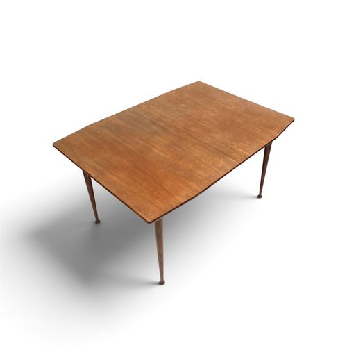 Vintage Retro Mid Century 1960s Danish Modernist Teak Extending Dining Table — image 8