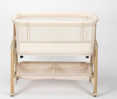 3 in 1 Baby Bassinet with Wheels Bedside Sleeper Portable Crib 7 Height Adjust