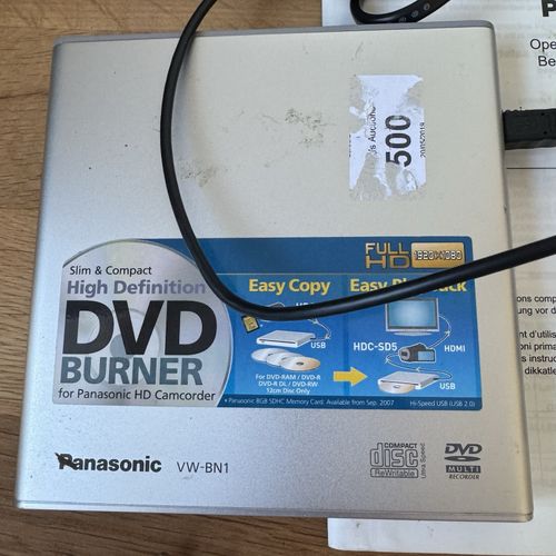 Panasonic HDC-SD5 Full HD Camcorder Bundle + VW-BN1 DVD Burner Retro Leica Lens — image 18
