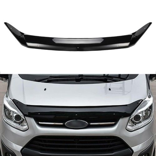FOR FORD TRANSIT CUSTOM 2012-2018 BONNET WIND DEFLECTOR PROTECTOR GUARD BRA NEW