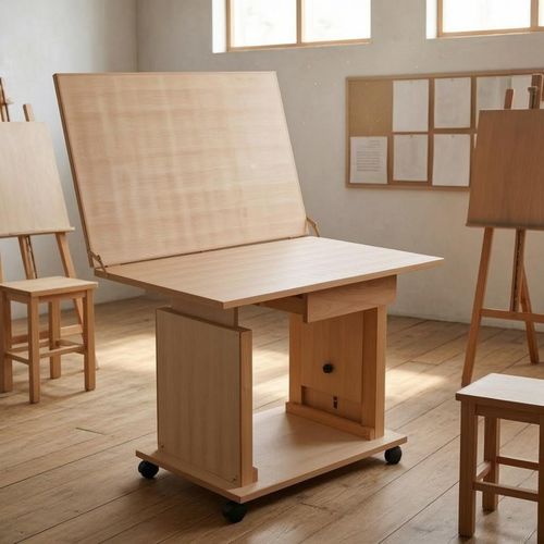 Adjustable Still Life Table Beech Wood Tilting Drawing Table for Sketching — image 5