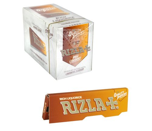Rizla Liquorice Regular  Cigarette Rolling Papers 100 Booklets--Sealed Box — image 3