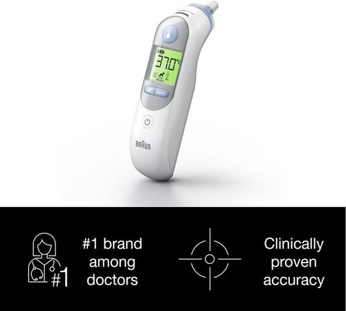 BRAUN THERMOSCAN 7 EAR THERMOMETER PRECISCION FILTER IRT 6520 — image 8