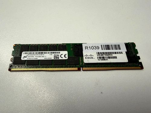 32GB DDR4 Micron MTA36ASF4G72PZ-2G3B1IG DDR4 2400 ECC RDIMM Server RAM Buffered