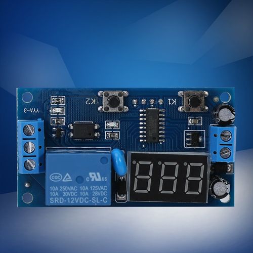 DC 12V Cycle Delay Timer Switch Adjustable Relay Module Board Infinite Loop — image 3