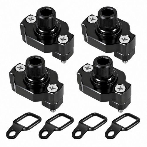UTV Tie down System Sturdy Aluminum-Alloy D-Loop Tie-down Anchor Easy Install
