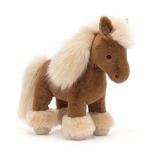 Jellycat Freya Pony Beige Plush Toy Doll Christmas Birthday Gift Tags + Dust Bag