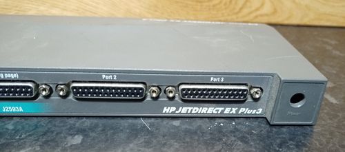 HP JetDirect EX Plus3 J2593A External Print Server - Unit only - UNTESTED — image 5
