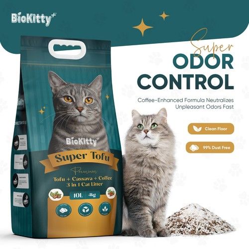 10L Super Premium Tofu Hygiene Clumping Cat Quality Litter Odour Control Kitten