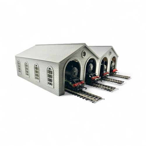 OO Gauge 1:76 4 Road Engine Shed – Model Railway Engine Building — image 3