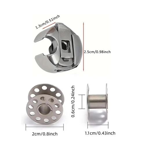 Sewing Machine Metal Bobbin Case Holder Universal Fit Most Brands UK — image 3