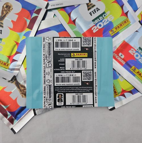 FIFA World Cup 2026 PANINI Collection 20 packs ( 7 stickers in each pack ) BN — image 2