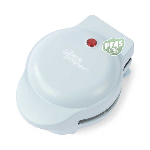 Giles & Posner Celebration Mini Waffle Maker, 550W, 5 Interchangeable, Non-Stick