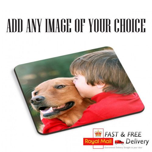Printed Personalised Photo Coaster, Printed with your Picture Add Text For Free