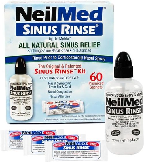 Neilmed Sinus Rinse Kit Sachet (60 sachets)
