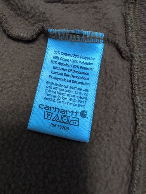 Lot Of 3 Boys Coats Aged 6 months - 12 Months, Columbia, Carhartt, & Carters — image 10
