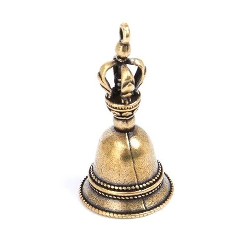 Brass Handle Loud Hand Bell Small Hand Bell for Weddings, School Classroom Game