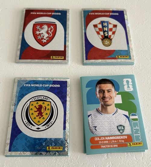 FIFA World Cup 2026 X100 Random Stickers No Duplicates Read the description