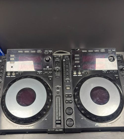 Pioneer CDJ-900 CD DJ Decks Pair (NO LEADS INCLUDED)