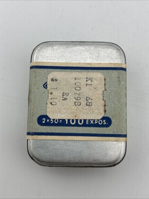 NOS Rare 1961 MINOX ASA 50 Film 2x50 100 Expos Factory Sealed Wetzlar Germany #1