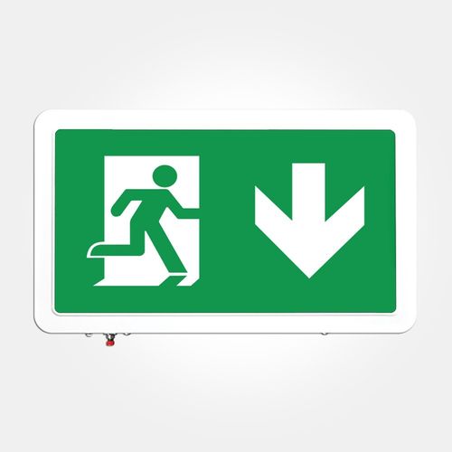 LEDBRITE LED Emergency Exit Sign IP20 4W Maintained & Non-Maintained Self-Test — image 3