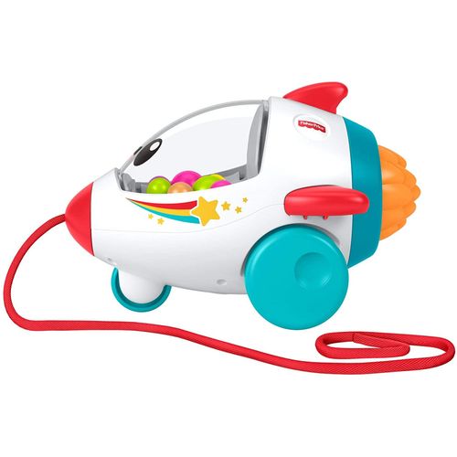 Fisher-Price Dream Land Pull Along Rocket 12+ months 1+ year baby Toddler Toy — image 5