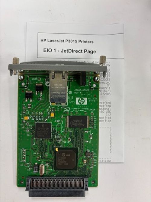 HP JetDirect 625N Internal Ethernet Print Server J7960-60002 J7960A  Warranty