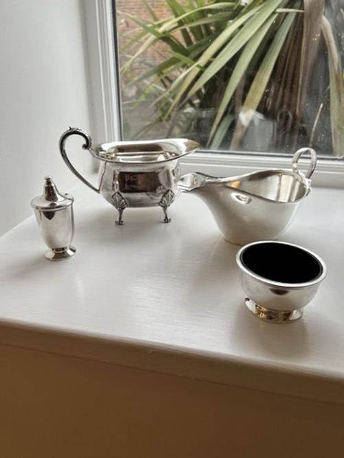 Vintage Silver-Plated Tableware Job Lot – EPNS – Tea & Serving Pieces – England