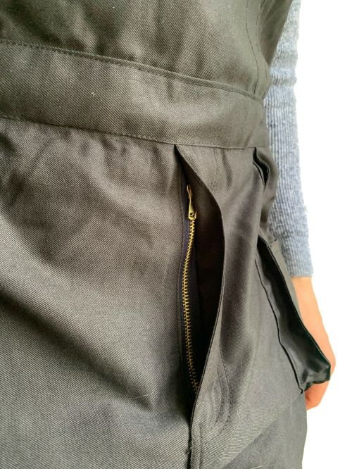 UK Heavy Duty Bib and Brace Overalls Mens Work Trousers Multi Pocket Robust Knee — image 10