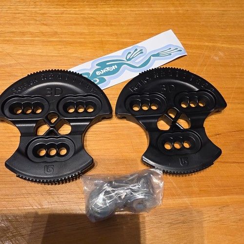 Original Burton Snowboard Binding 3D Disc Mounting Plates