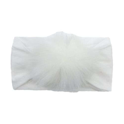 Baby Pom Pom Headband Elastic Hair Band Newborn Toddler Girls Soft New Headbands — image 1