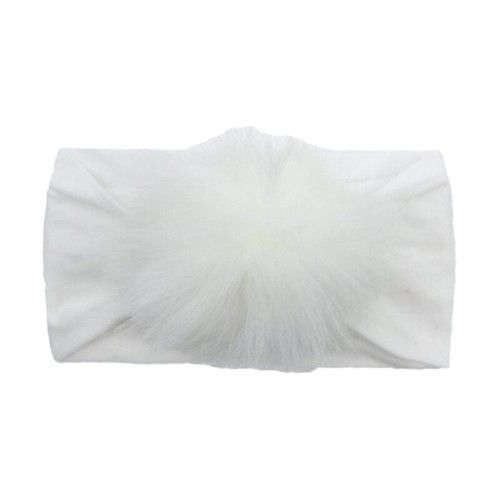 Baby Pom Pom Headband Elastic Hair Band Newborn Toddler Girls Soft New Headbands