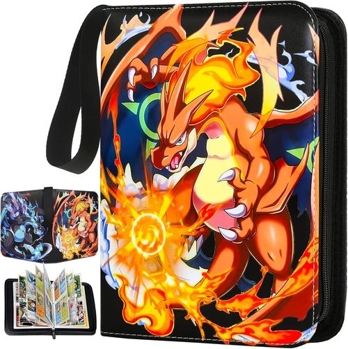 Trading Cards Album 900 Card Game Binder Book Collection Folder Hold for Pokemon — image 2