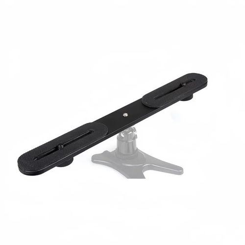 Dual Flash Bracket Hot Shoe Bracket Mount Holder for Tripod Stand Camera — image 4