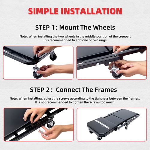 Mechanics Creeper 3 IN 1 trolley stool Workshop Padded Car Workshop Garage NEW — image 7