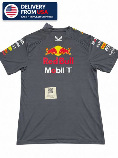 Signed Jersey (Red Bull Racing F1) Max Verstappen BAS COA Autographed