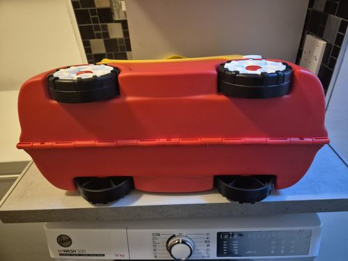 2 Bundle Little Tikes Carry Case Bus Vehicle with Handle Haulers Carey Cargo Toy — image 12