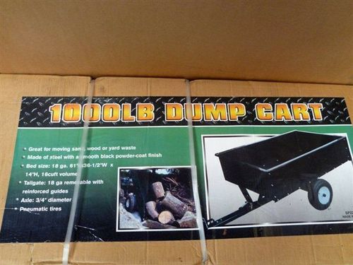 GARDEN TRAILER  - 1000LB/450kg — image 14